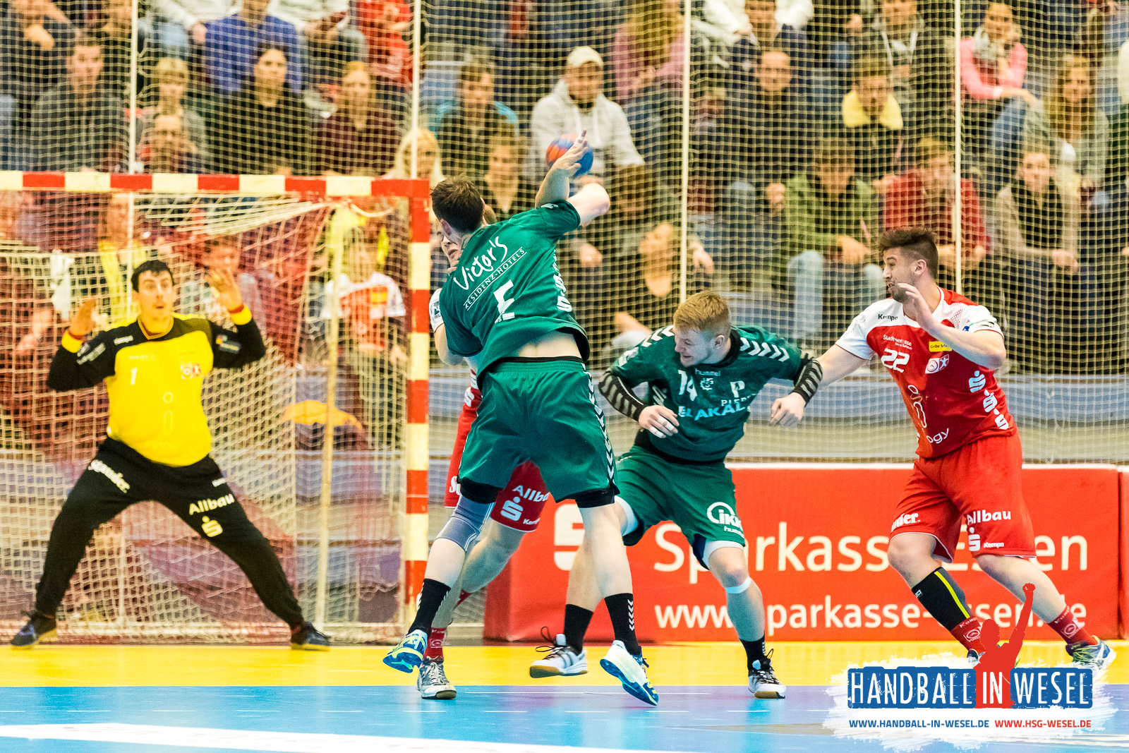 HSG Wesel E-Jugend / Einlaufkids TUSEM Essen 2017